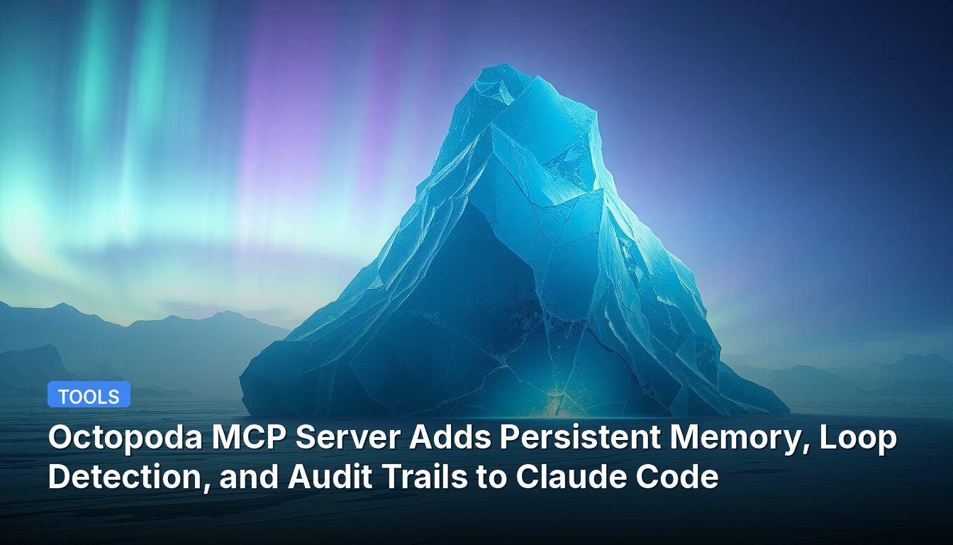 オクトポーダMCPサーバーは、Claudeコードに永続メモリ、ループ検出、監査証跡を追加します