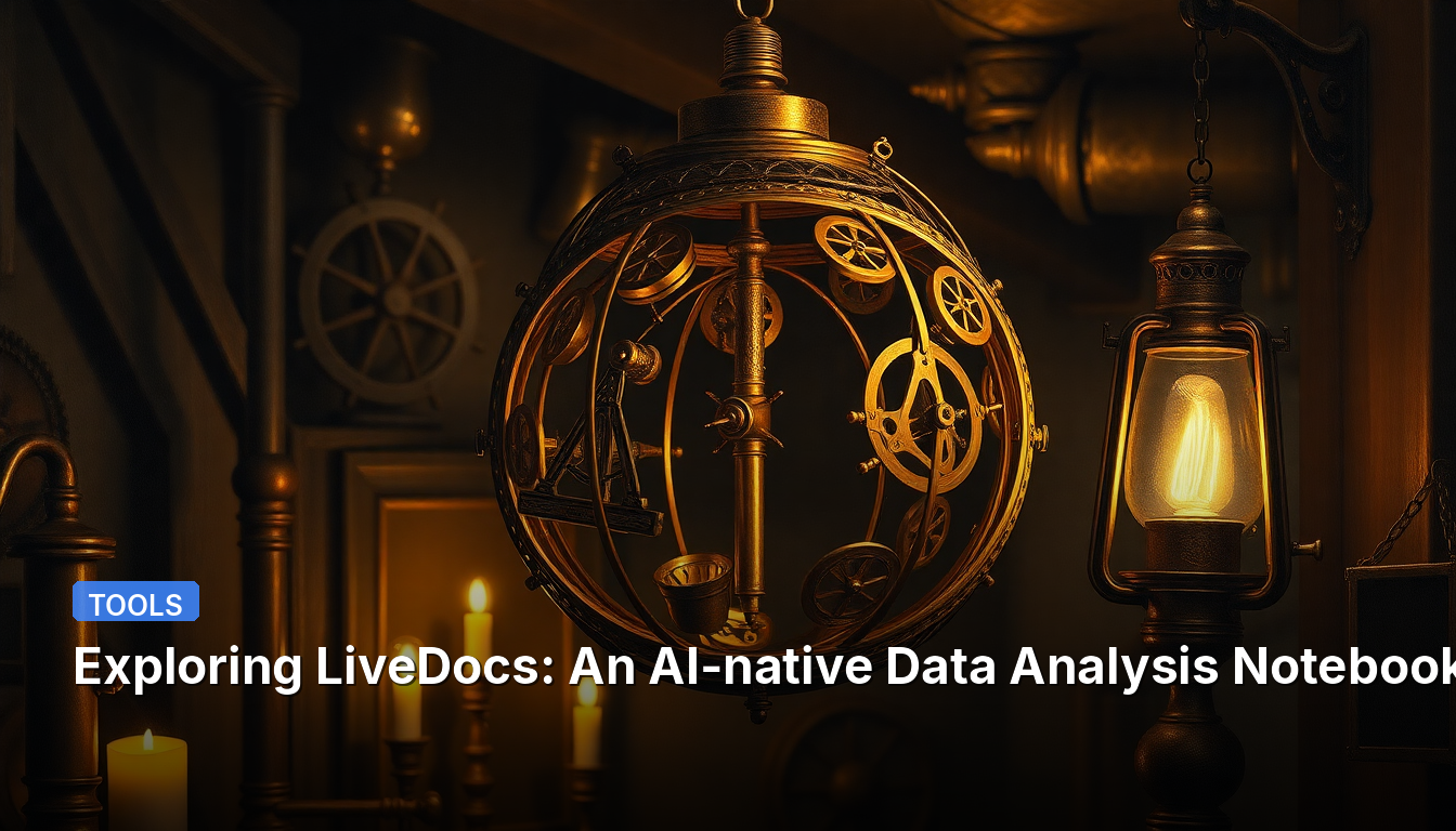 Explorando o LiveDocs: Um Notebook de Análise de Dados Nativamente em IA