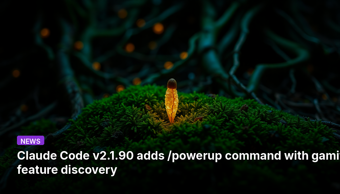 Claude Code v2.1.90 adiciona o comando /powerup com descoberta de recursos gamificada