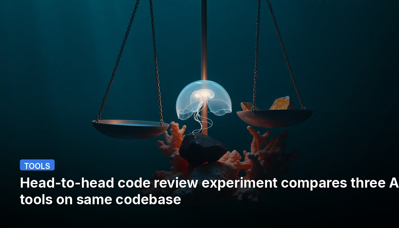 Experimento de revisão de código comparativo avalia três ferramentas de IA na mesma base de código