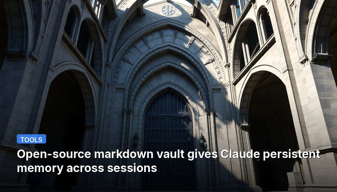 O cofre de markdown de código aberto dá ao Claude memória persistente entre sessões