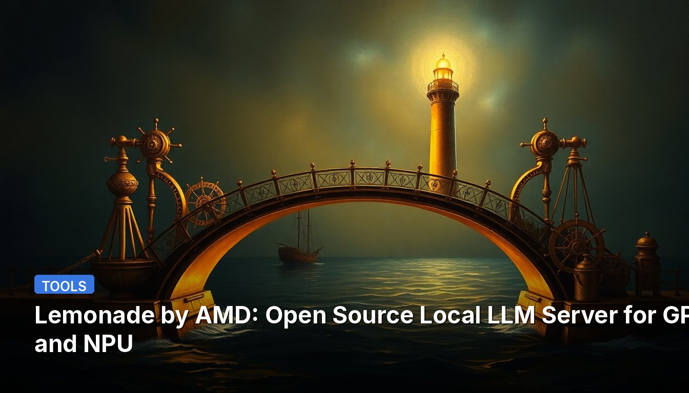 AMDのレモネード：GPUとNPU向けオープンソースローカルLLMサーバー