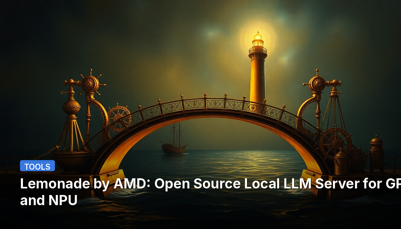 Lemonade par AMD : Serveur LLM Local Open Source pour GPU et NPU