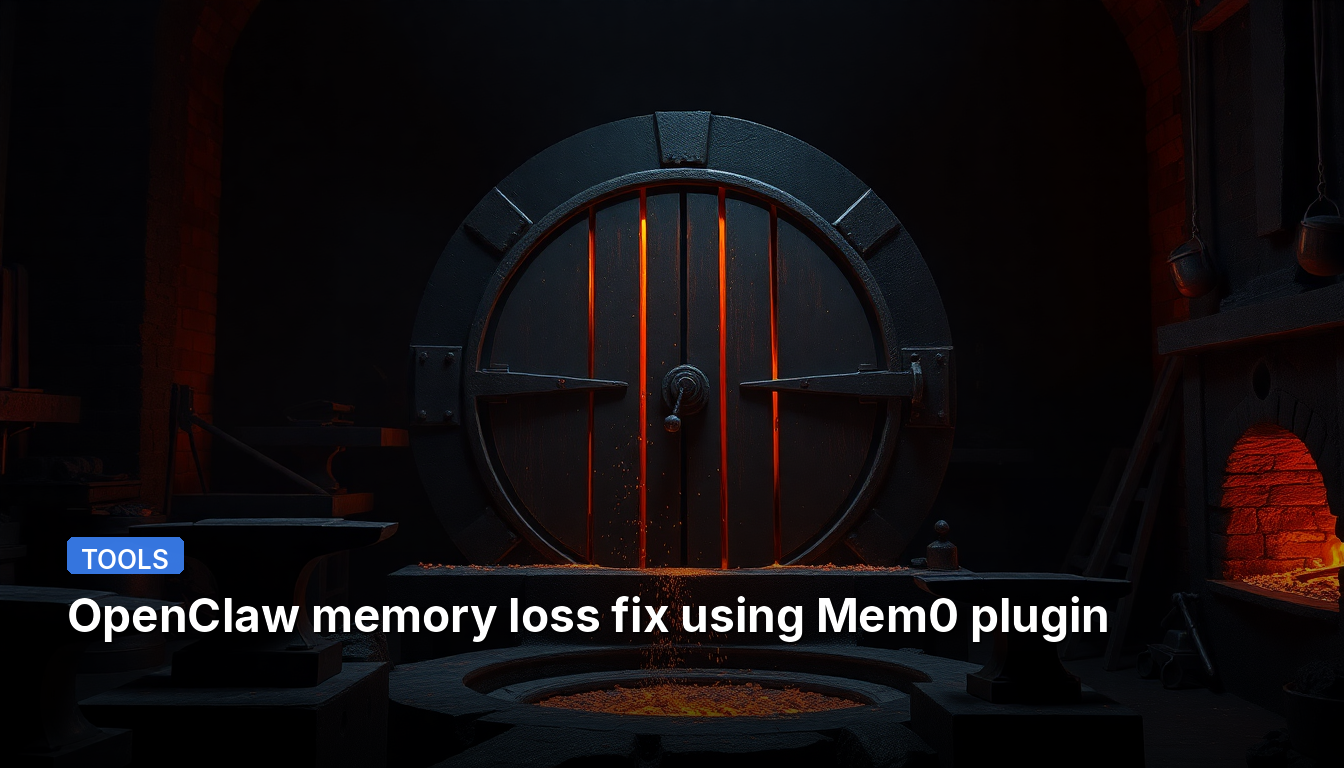 Correction de la perte de mémoire d'OpenClaw avec le plugin Mem0
