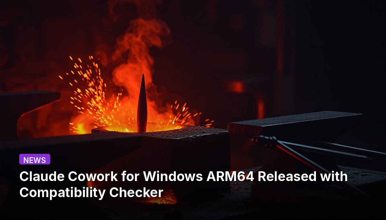 Claude Cowork pour Windows ARM64 publié avec un vérificateur de compatibilité
