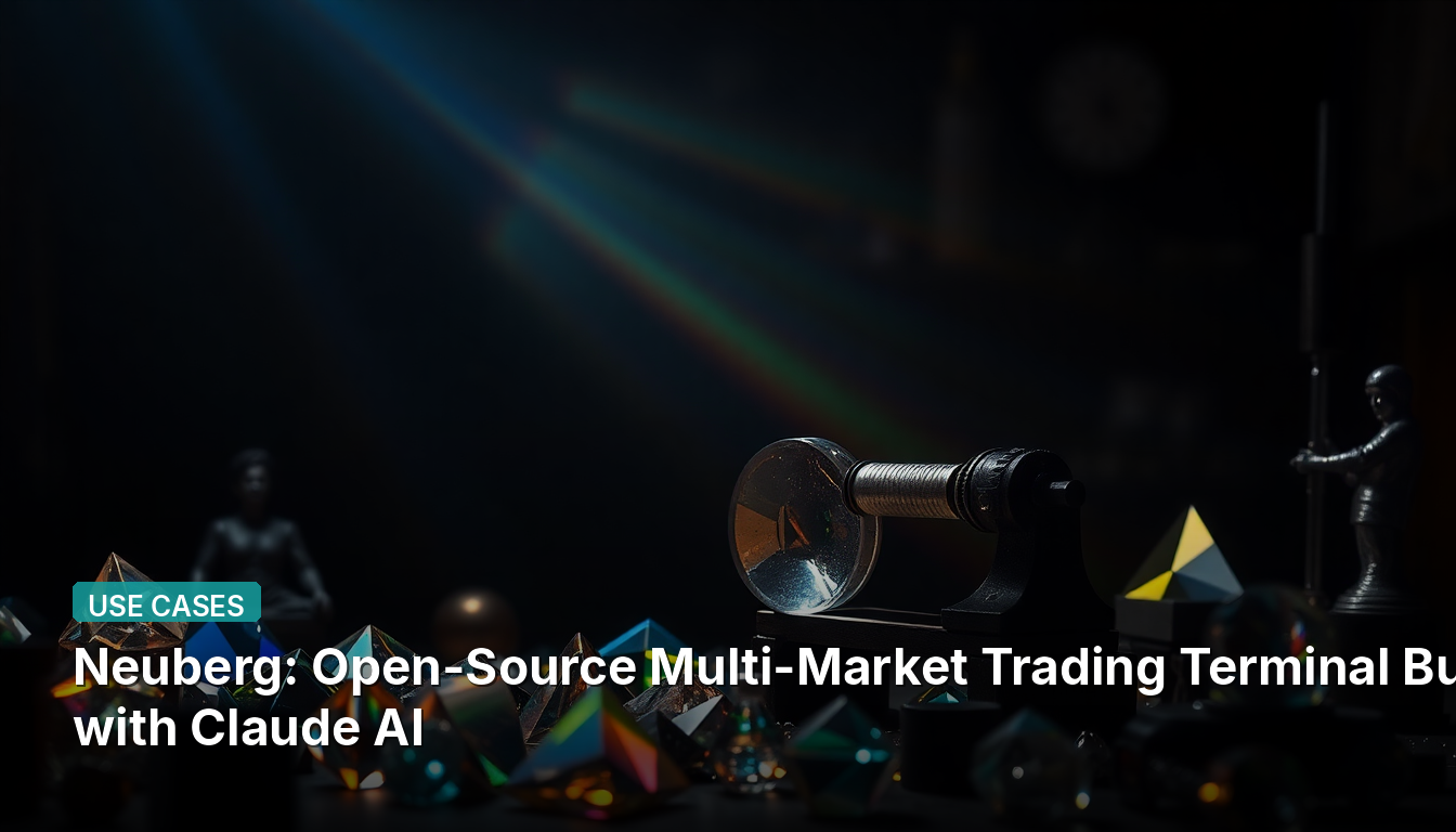 Neuberg: Terminal de Negociação Multi-Mercado de Código Aberto Construído com Claude AI