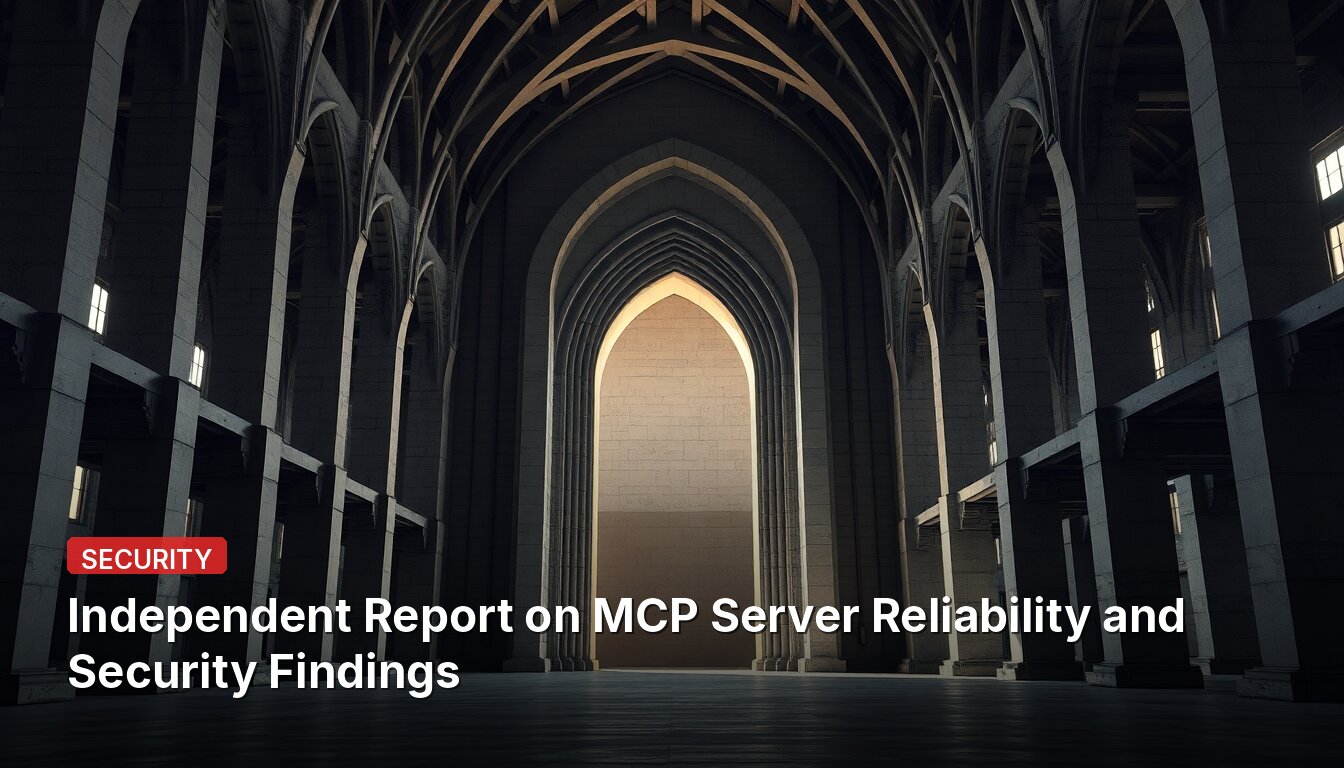 Independent Report on MCP Server Reliability and Security Findings