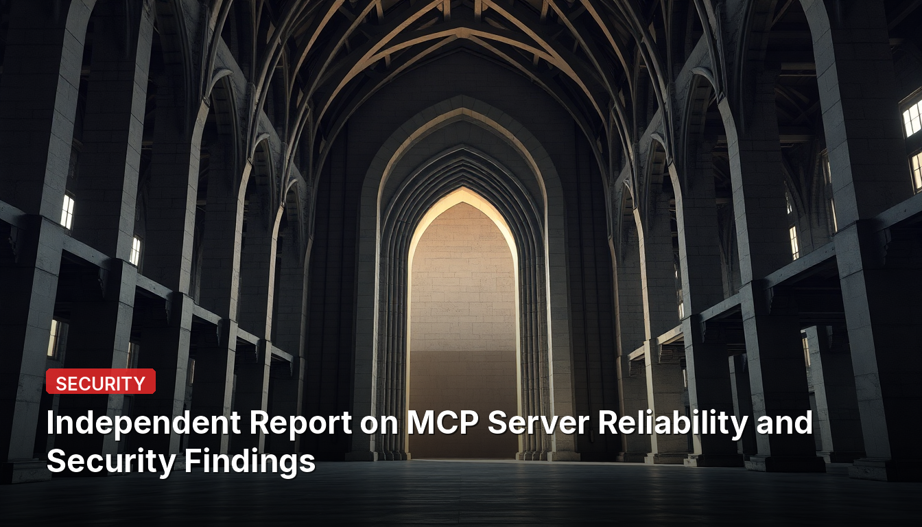 Rapport indépendant sur la fiabilité du serveur MCP et les conclusions en matière de sécurité