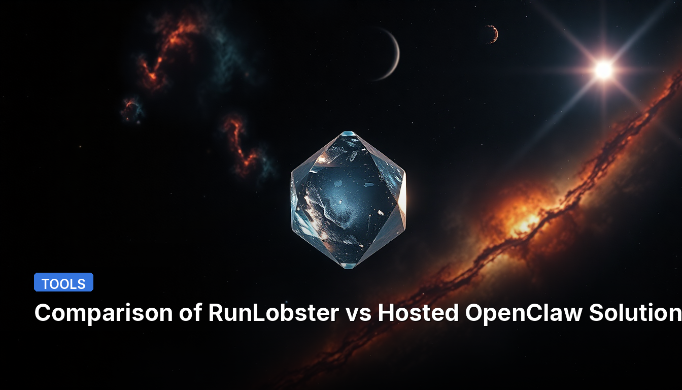 RunLobster 대 호스팅 OpenClaw 솔루션 비교