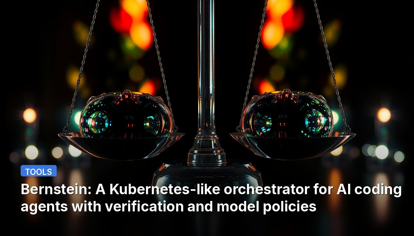 Bernstein: Um orquestrador semelhante ao Kubernetes para agentes de codificação de IA com verificação e políticas de modelo