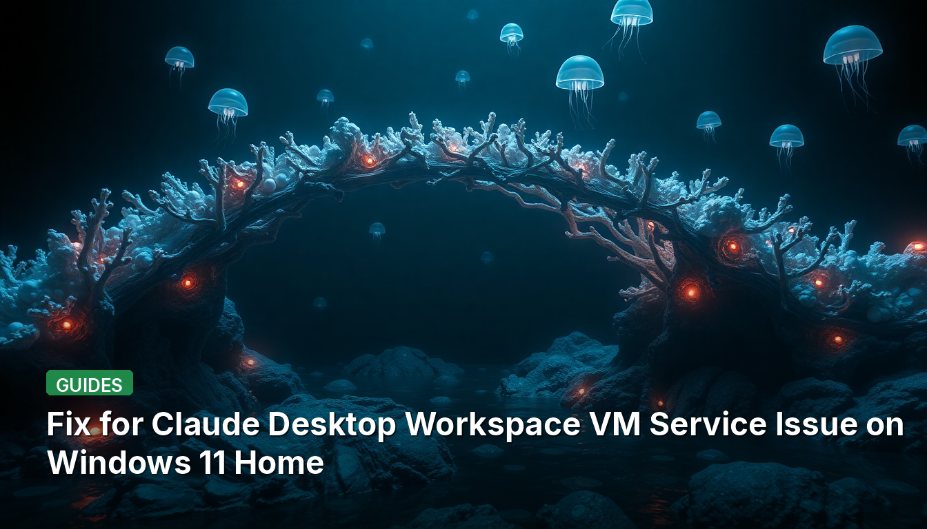 Correção para o Problema do Serviço de VM do Workspace do Claude Desktop no Windows 11 Home