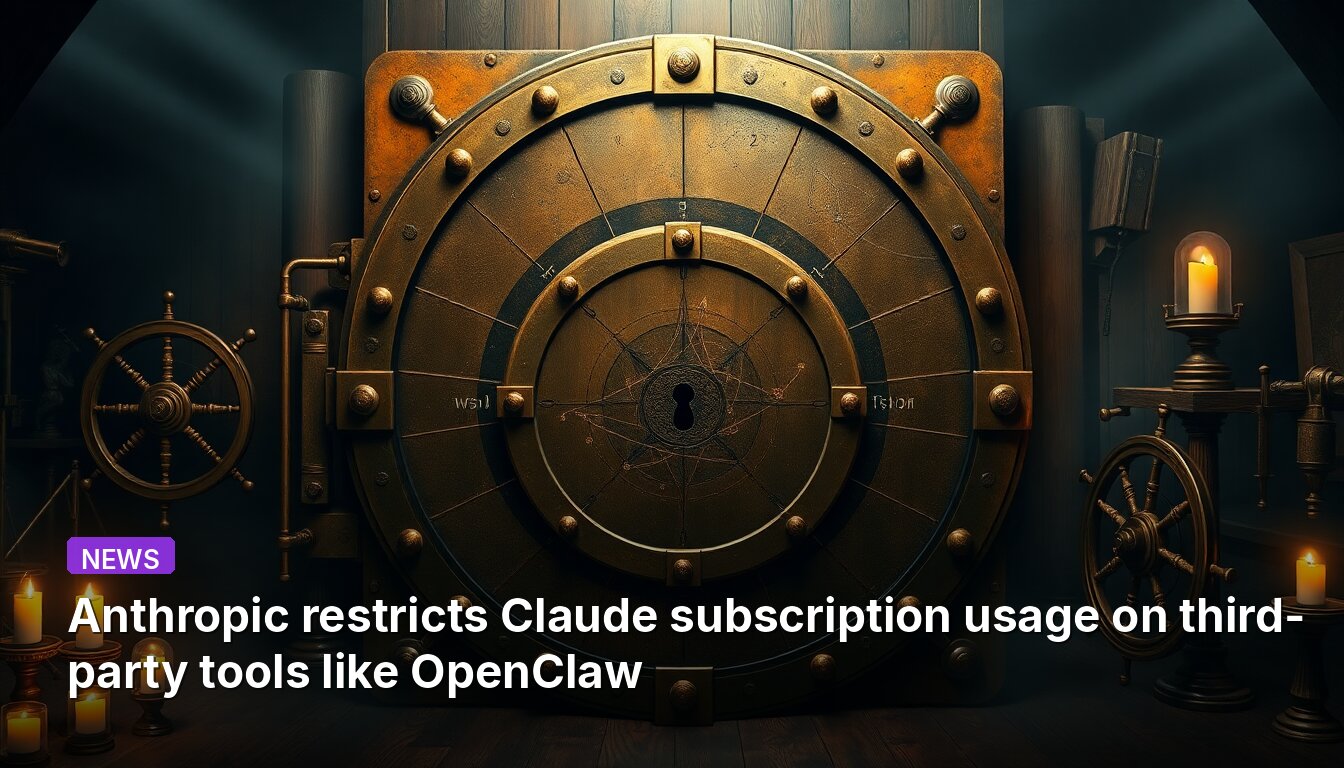 Anthropic beschränkt die Nutzung von Claude-Abonnements auf Drittanbieter-Tools wie OpenClaw.