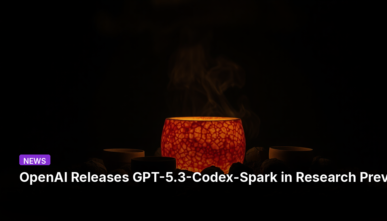 OpenAI、GPT-5.3-Codex-Sparkをリサーチプレビューで公開