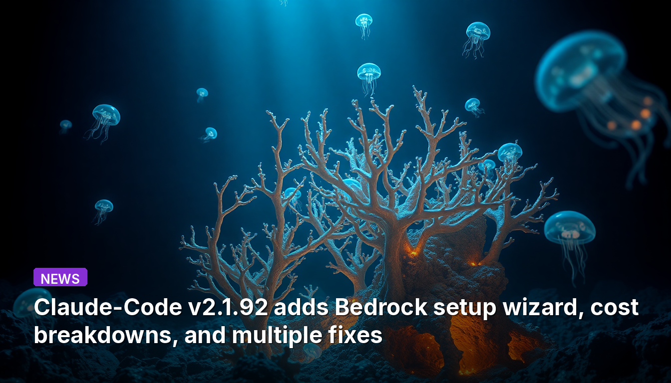 Claude-Code v2.1.92 adiciona assistente de configuração do Bedrock, detalhamento de custos e várias correções