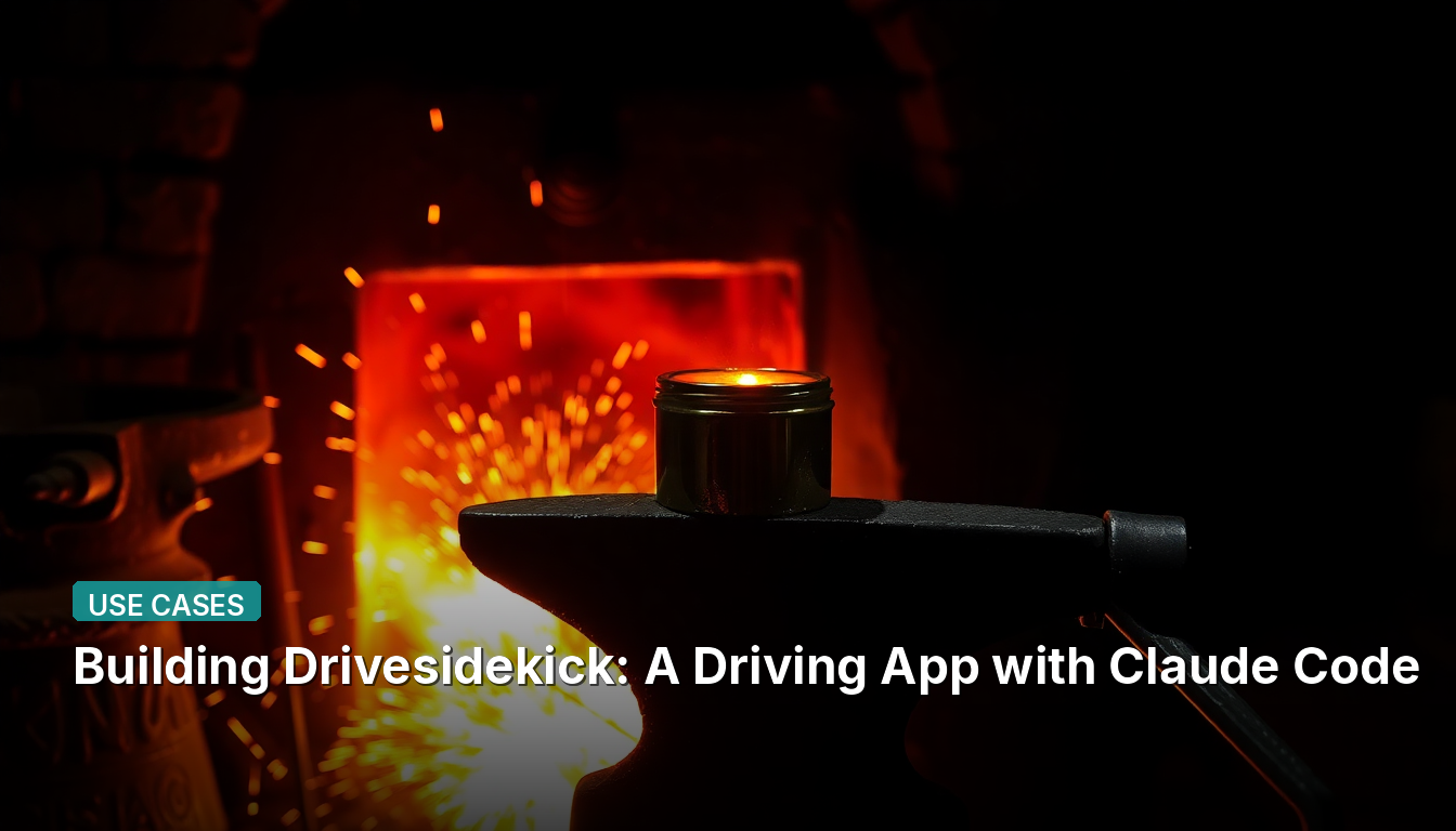 Создание Drivesidekick: приложения для водителей с использованием Claude Code.
