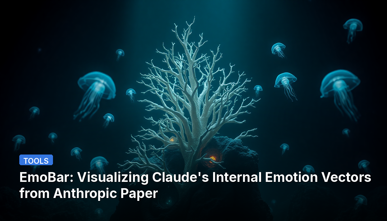 EmoBar: Visualisierung von Claudes internen Emotionsvektoren aus dem Anthropic-Papier