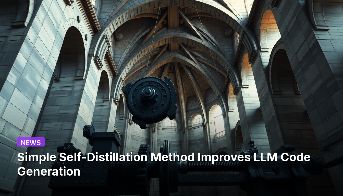 Simple Self-Distillation Method Improves LLM Code Generation