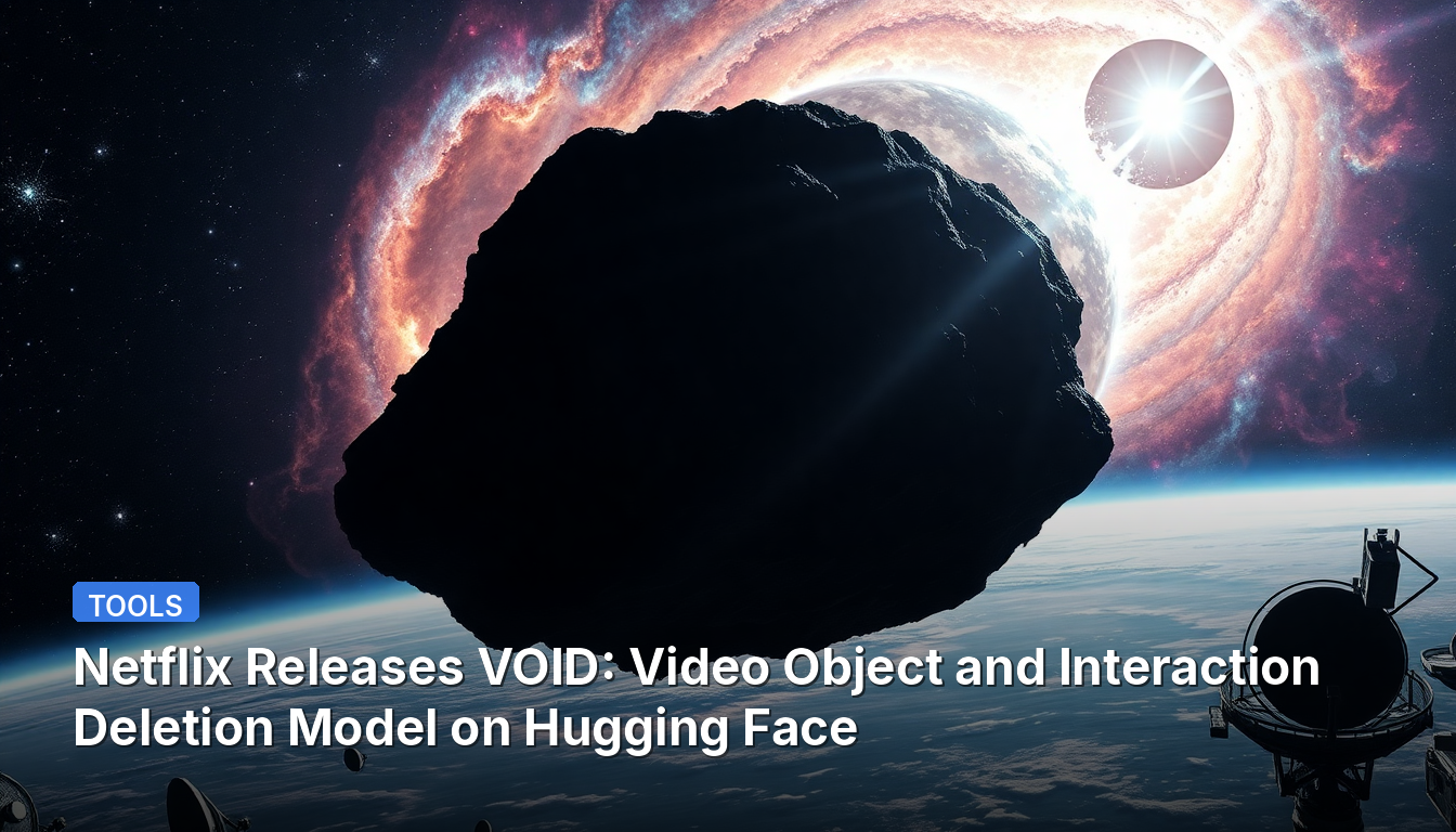 넷플릭스, 허깅 페이스에 비디오 객체 및 상호작용 삭제 모델 'VOID' 공개