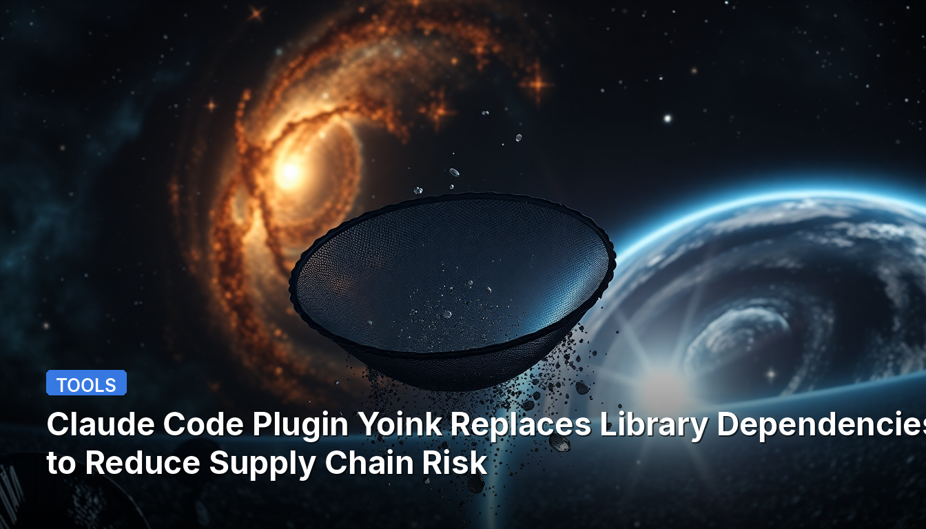 Claude Code Plugin Yoink Remplace les Dépendances de Bibliothèque pour Réduire les Risques de la Chaîne d'Approvisionnement