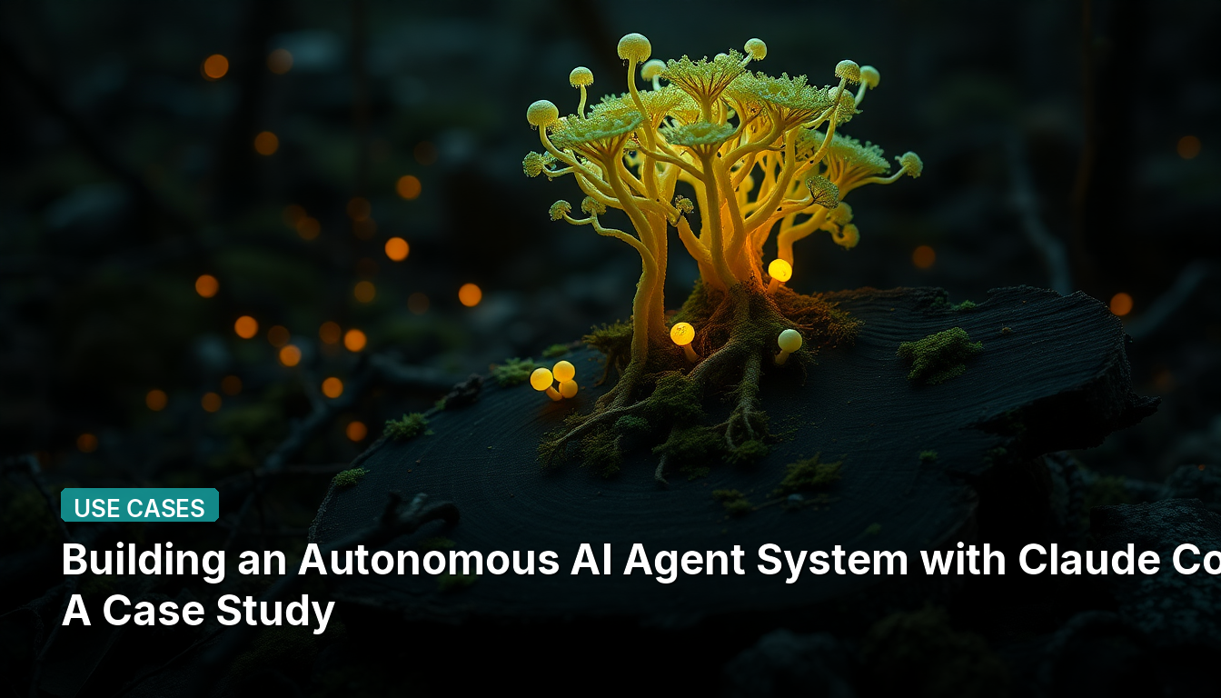 Construindo um Sistema Autônomo de Agentes de IA com Claude Code: Um Estudo de Caso