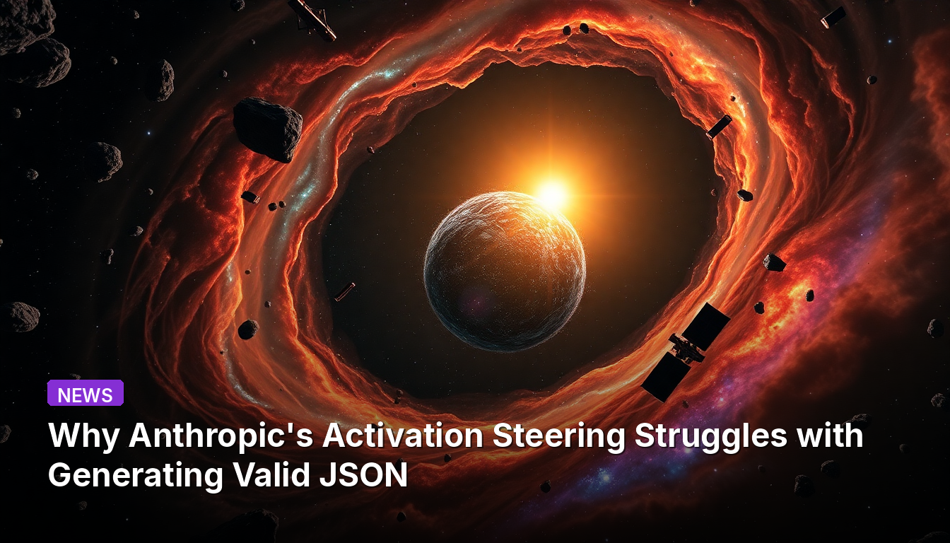 Why Anthropic's Activation Steering Struggles with Generating Valid JSON