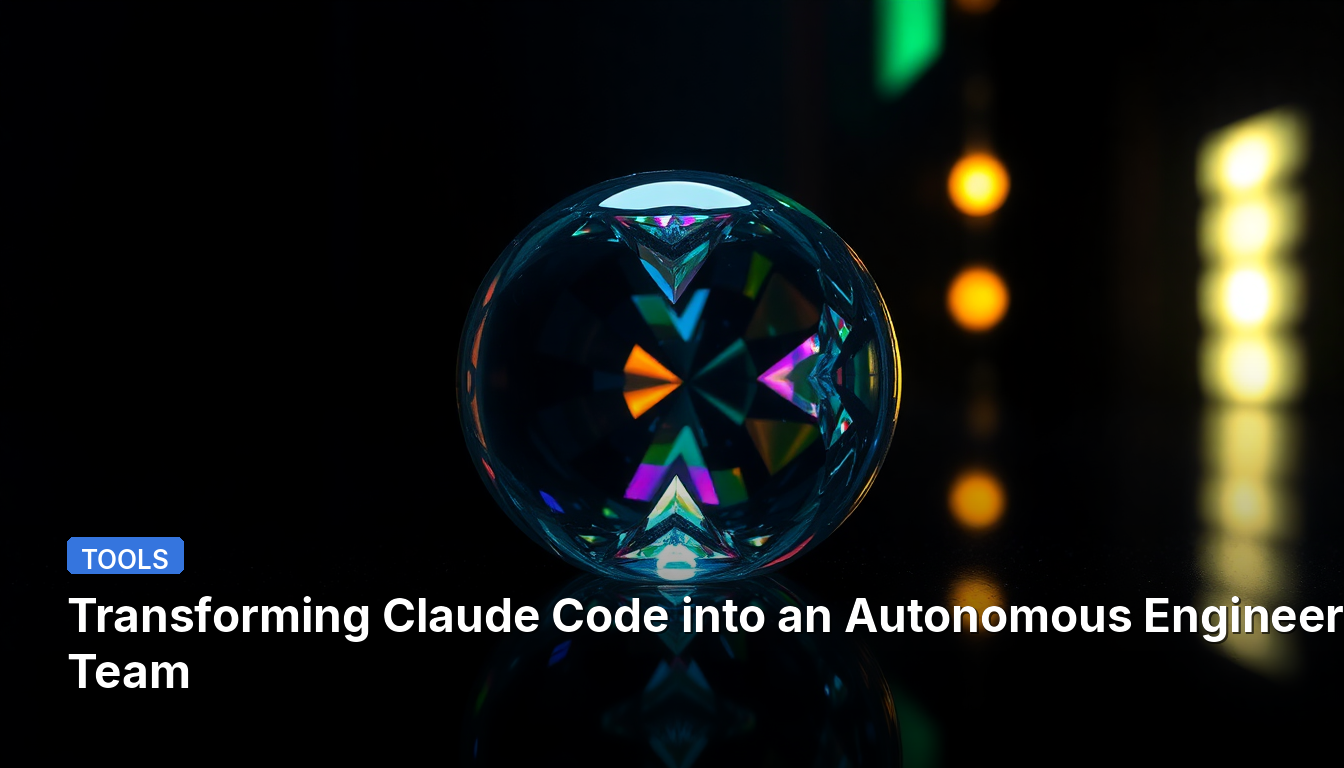 Transformer le Code Claude en une Équipe d'Ingénierie Autonome