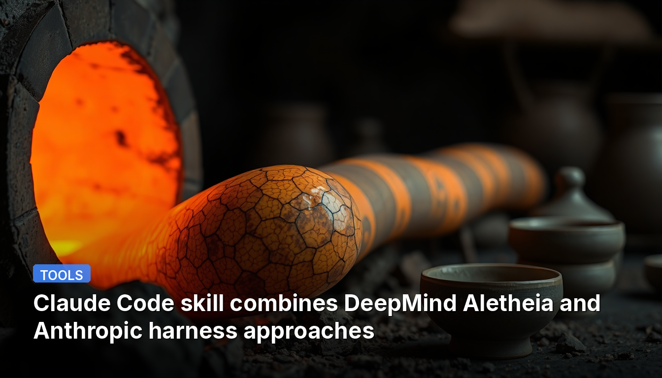 A habilidade Claude Code combina as abordagens do DeepMind Aletheia e do Anthropic harness