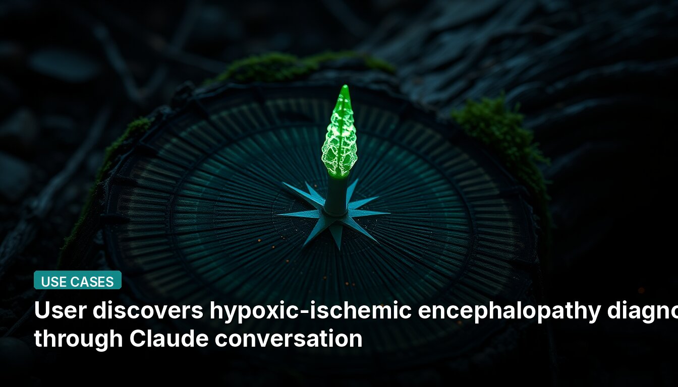 User discovers hypoxic-ischemic encephalopathy diagnosis through Claude conversation