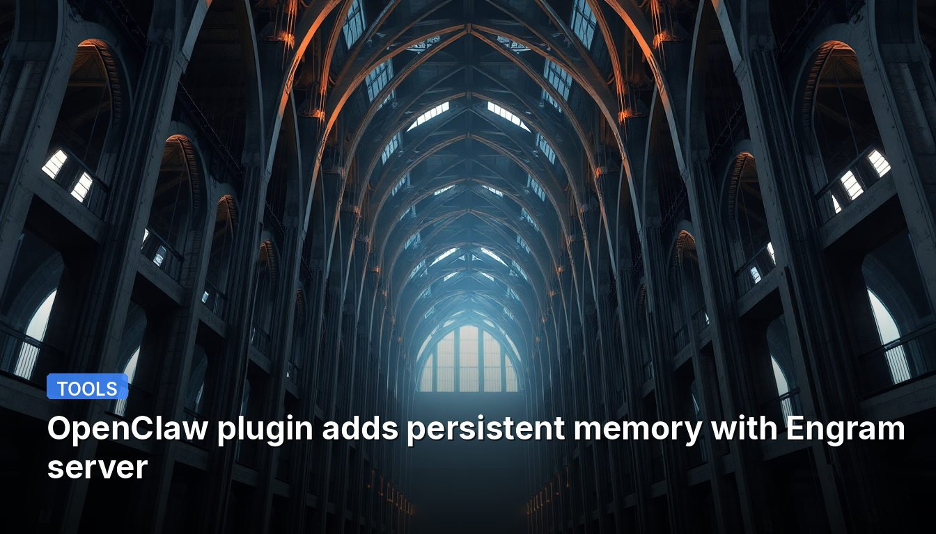 O plugin OpenClaw adiciona memória persistente com o servidor Engram.