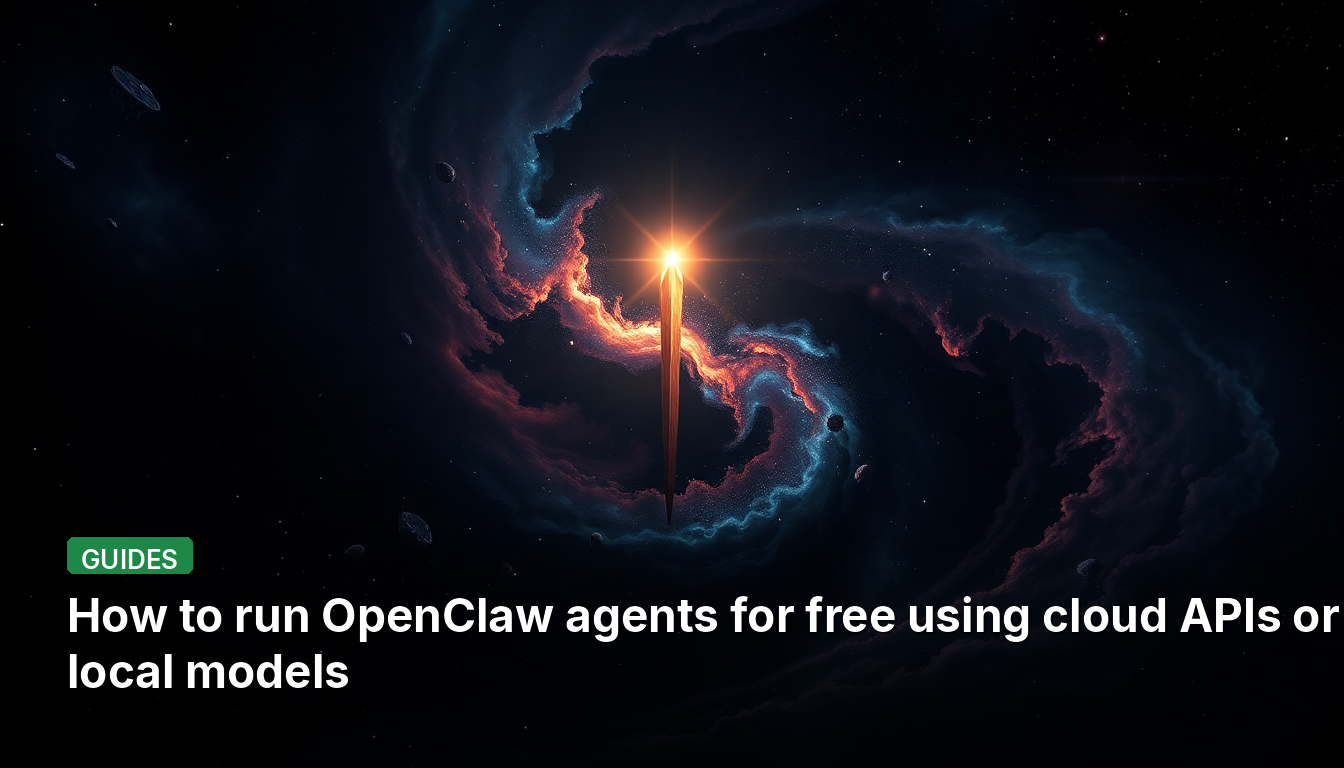 クラウドAPIまたはローカルモデルを使用して無料でOpenClawエージェントを実行する方法