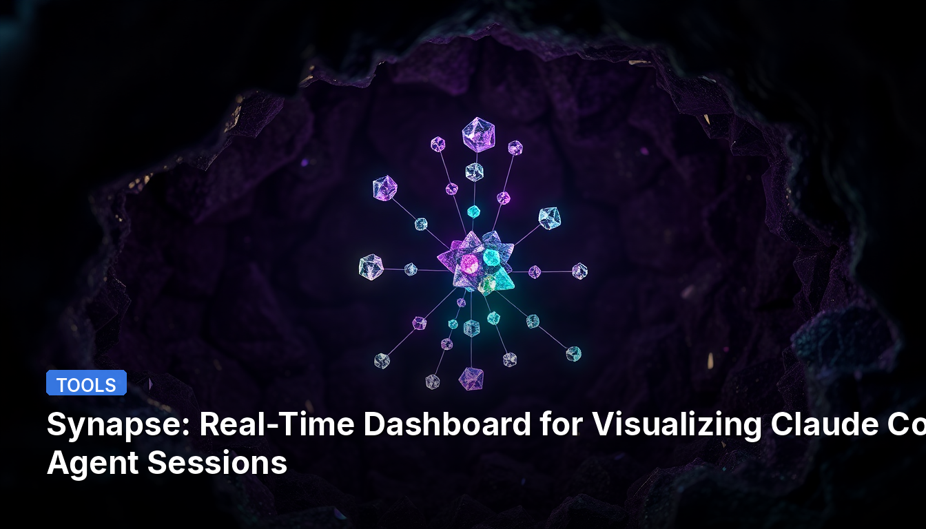 Synapse: Real-Time Dashboard for Visualizing Claude Code Agent Sessions