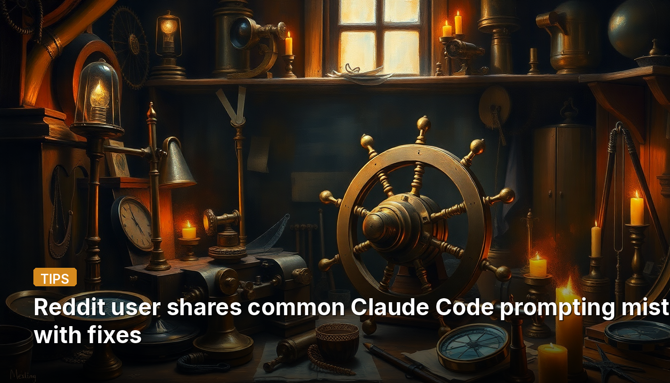 Redditユーザーが共有する、Claude Codeプロンプティングのよくある間違いとその修正方法