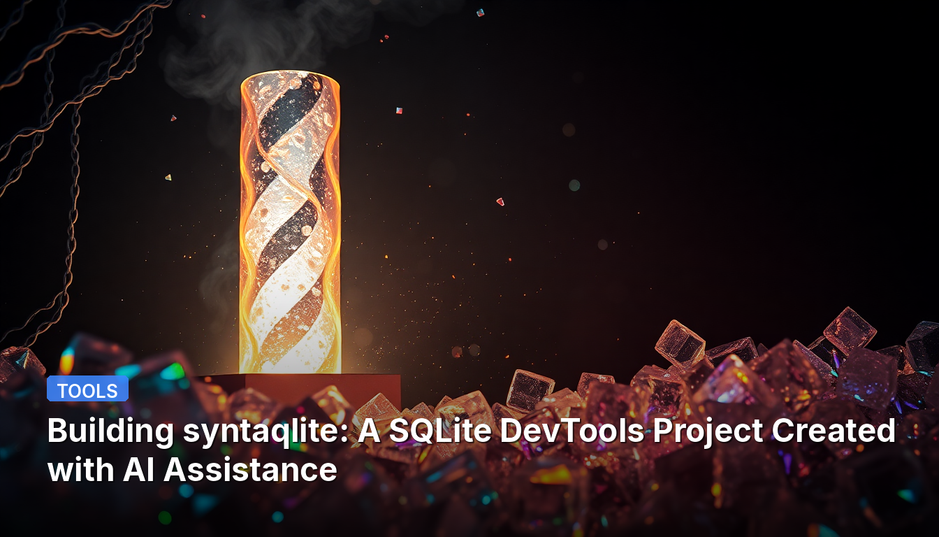 syntaqlite 구축: AI 지원으로 만든 SQLite 개발 도구 프로젝트