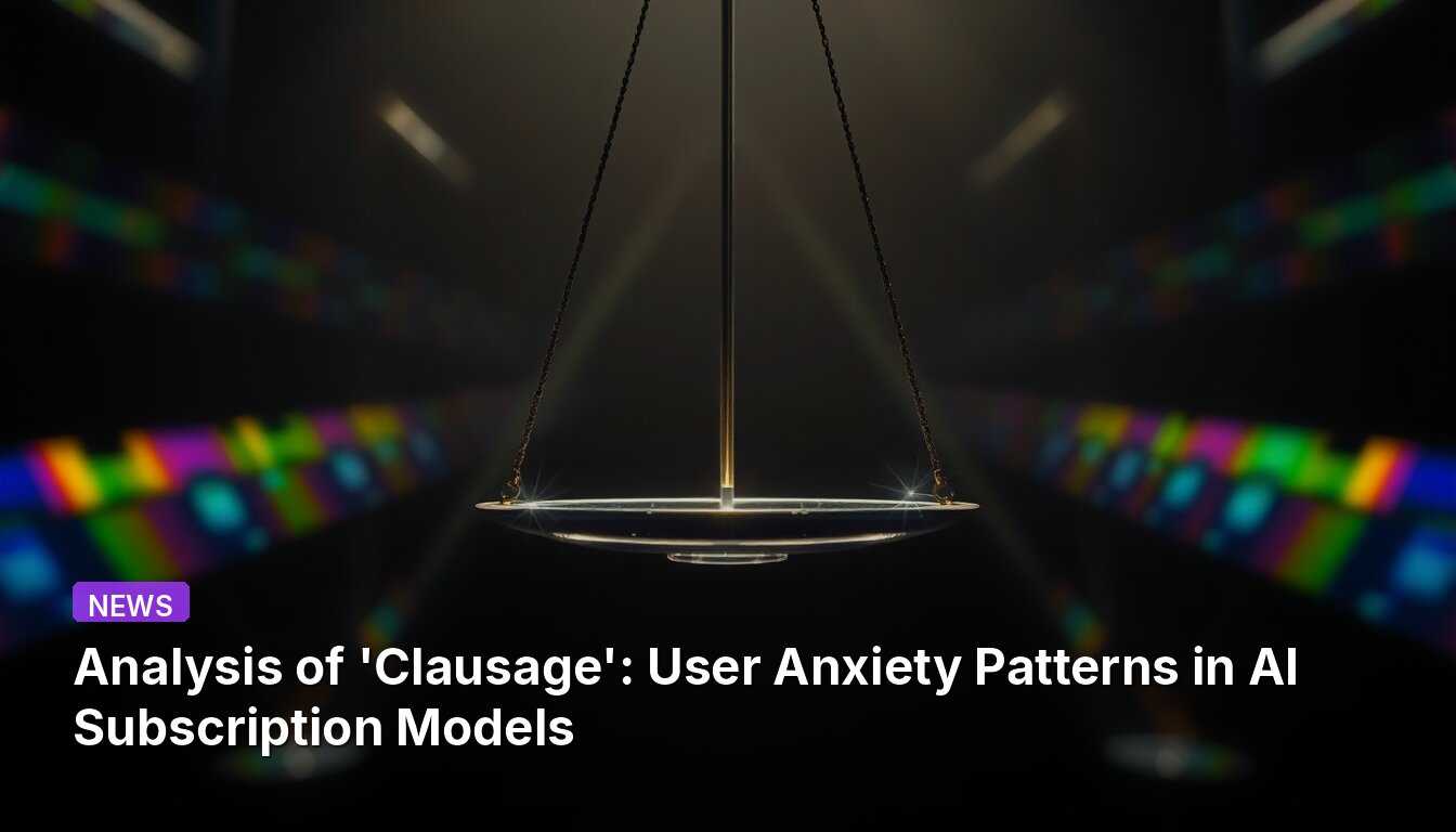 Analyse der 'Clausage': Nutzerängste in KI-Abonnementmodellen