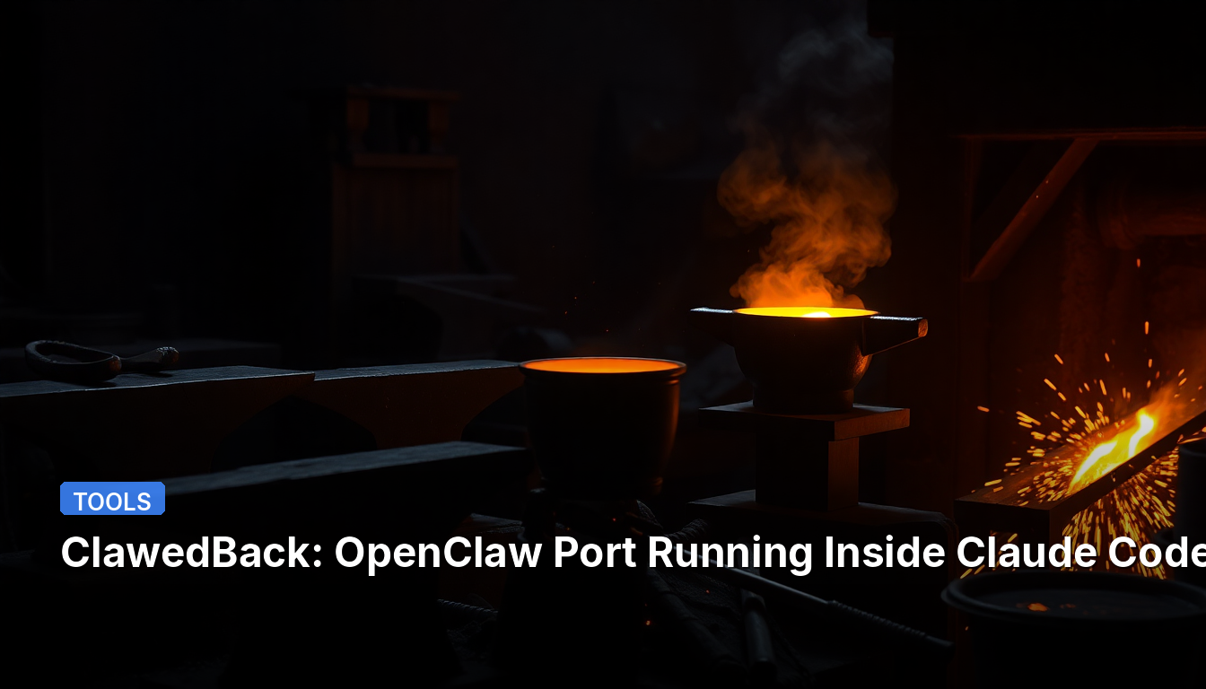 ClawedBack: 클로드 코드 내에서 실행되는 OpenClaw 포트