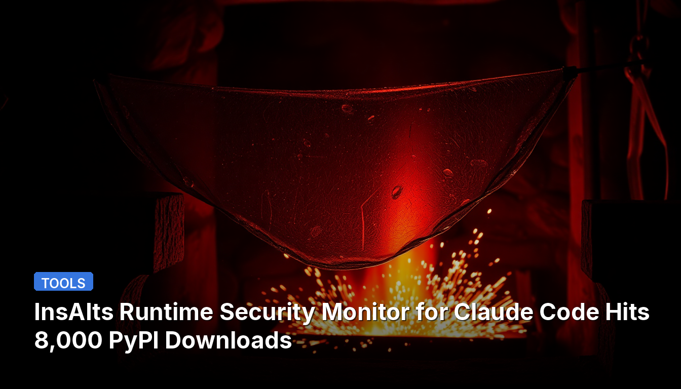 InsAIts Runtime Security Monitor for Claude Code Atteint 8 000 Téléchargements sur PyPI