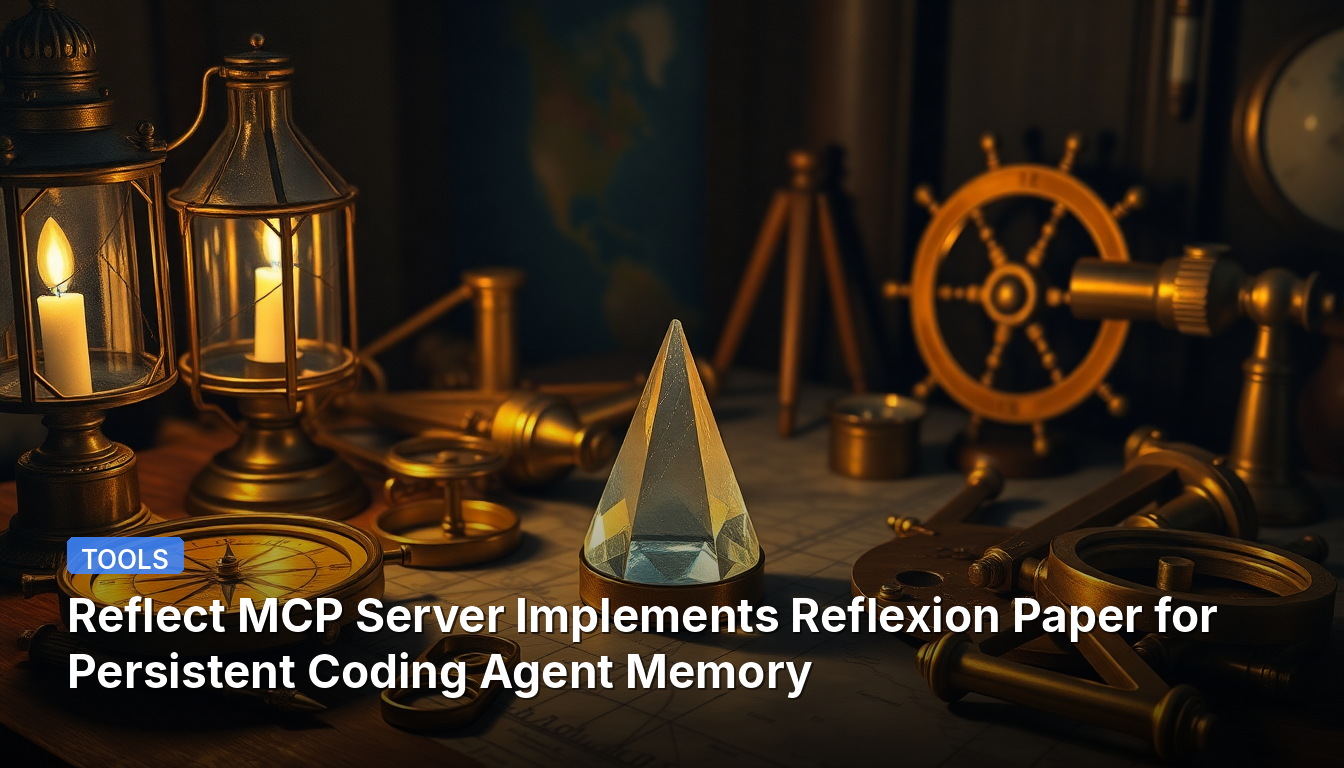Reflect MCP Server Implements Reflexion Paper for Persistent Coding Agent Memory