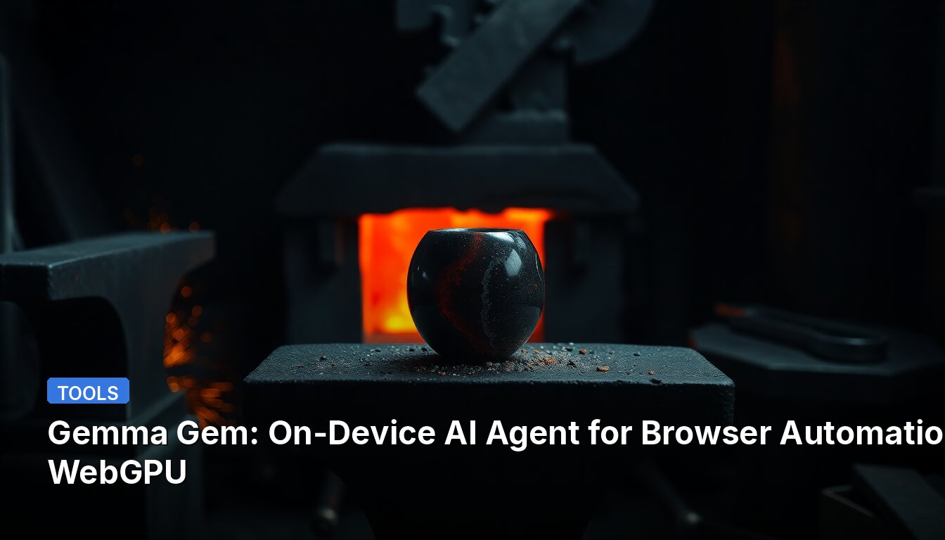 Gemma Gem: Agente de IA en el dispositivo para automatización de navegadores a través de WebGPU