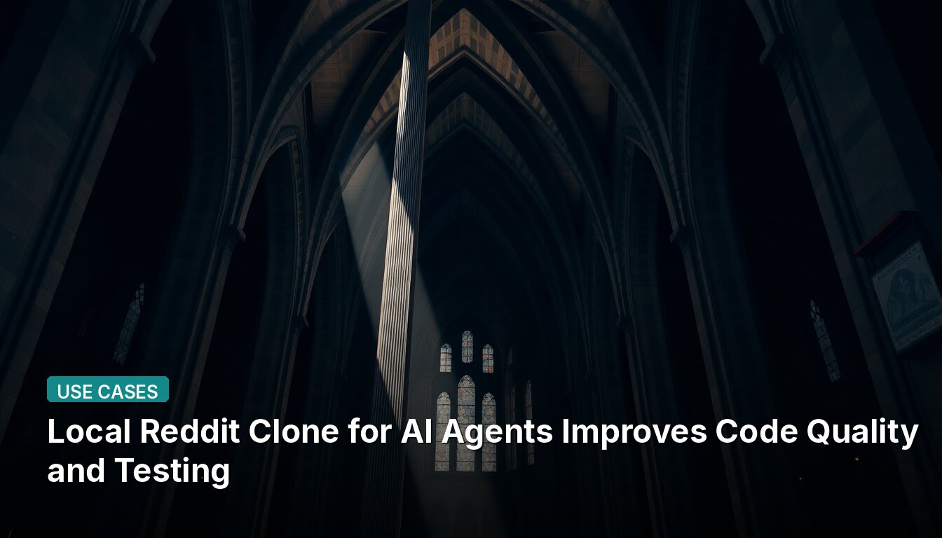 Clon Local de Reddit para Agentes de IA Mejora la Calidad del Código y las Pruebas