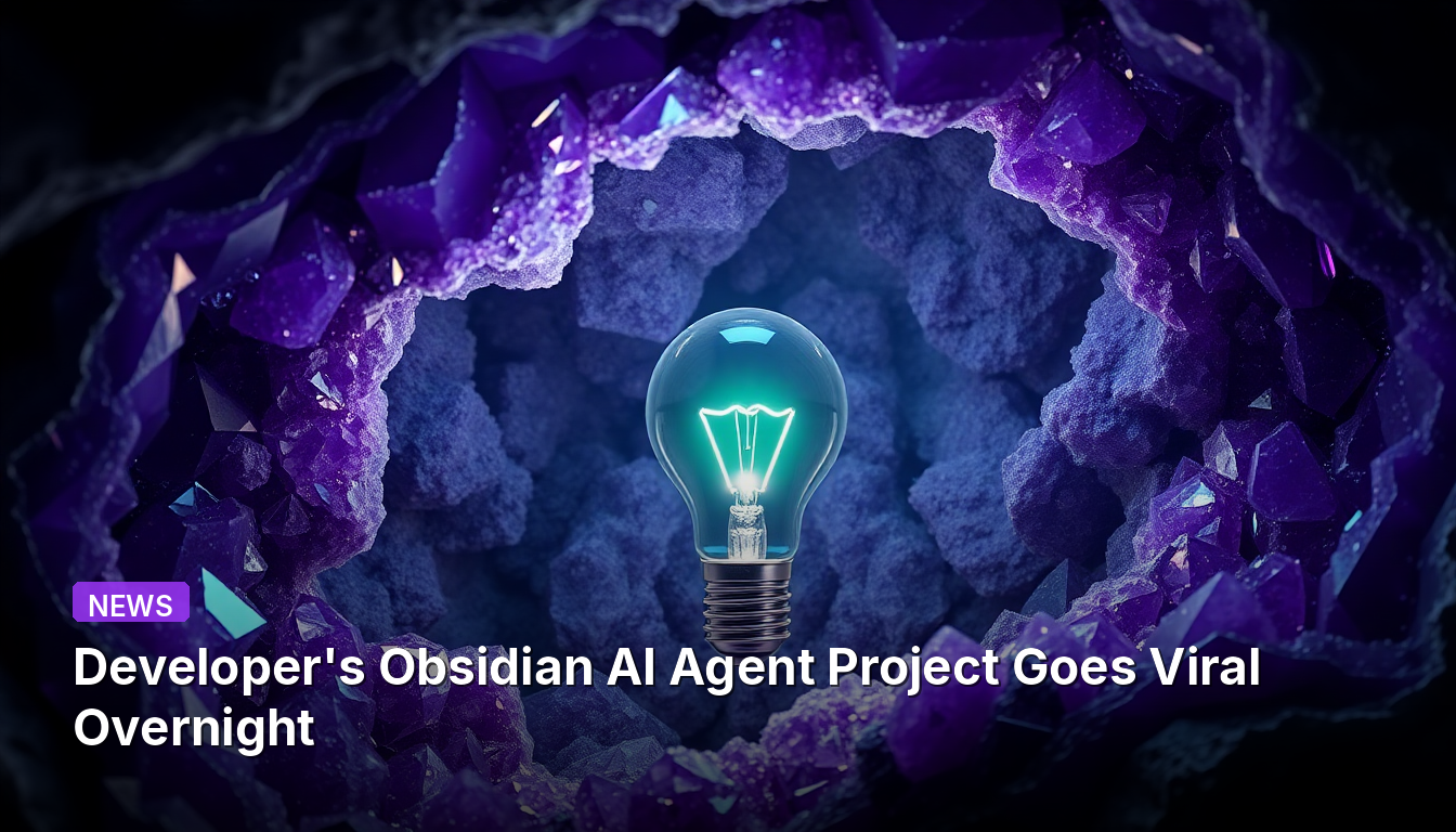開発者のObsidian AIエージェントプロジェクトが一夜にして話題沸騰