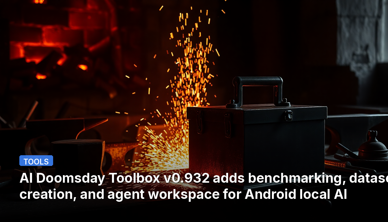Boîte à outils Apocalypse IA v0.932 ajoute l'étalonnage, la création de jeux de données et un espace de travail pour agents pour l'IA locale Android.