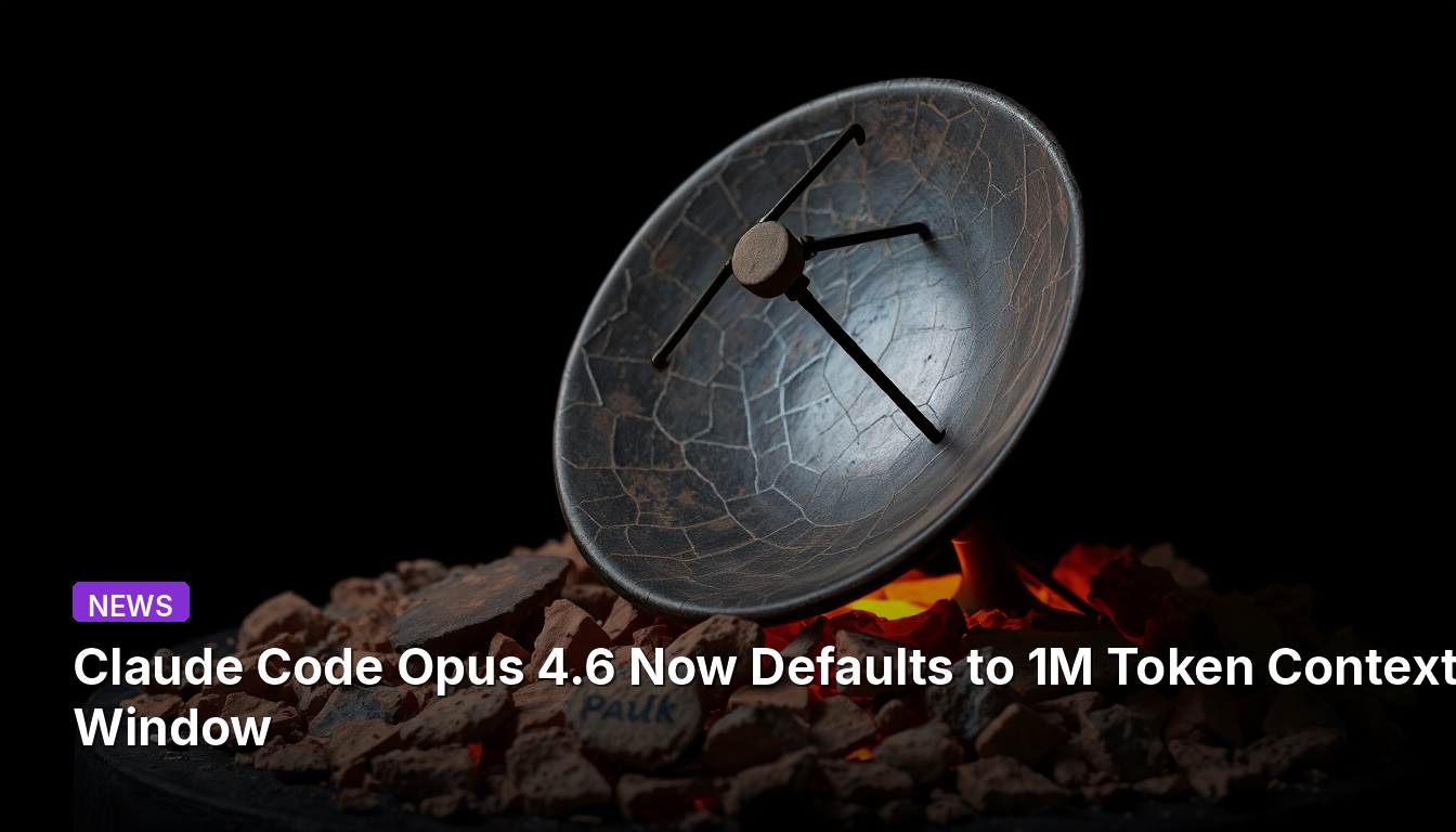 Claude Code Opus 4.6 utilise désormais par défaut une fenêtre de contexte de 1 million de tokens