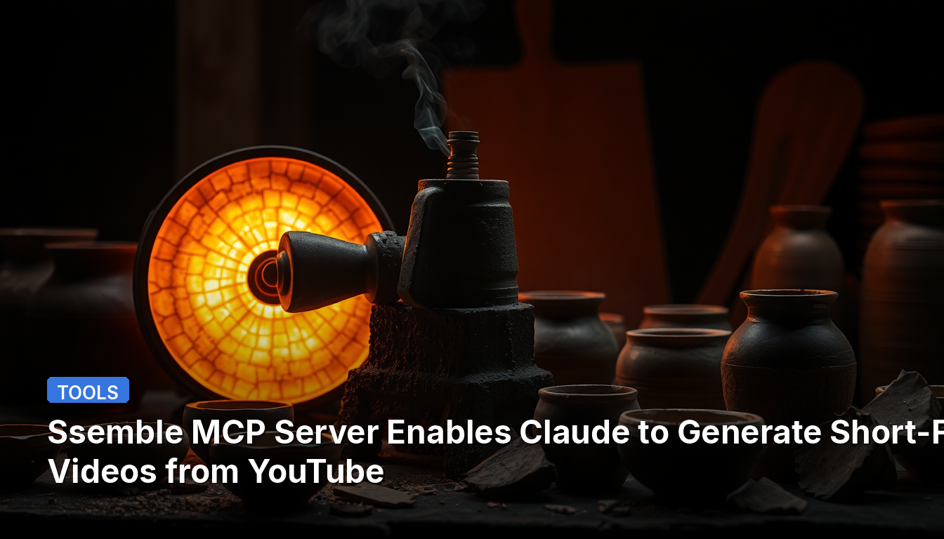 Ssemble MCP Server permite a Claude generar videos de formato corto desde YouTube.