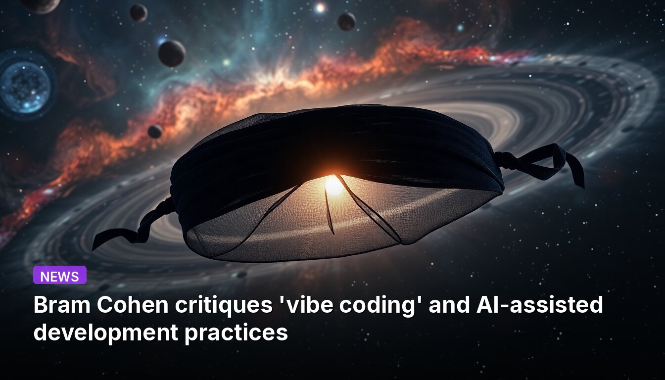 Bram Cohen critiques 'vibe coding' and AI-assisted development practices