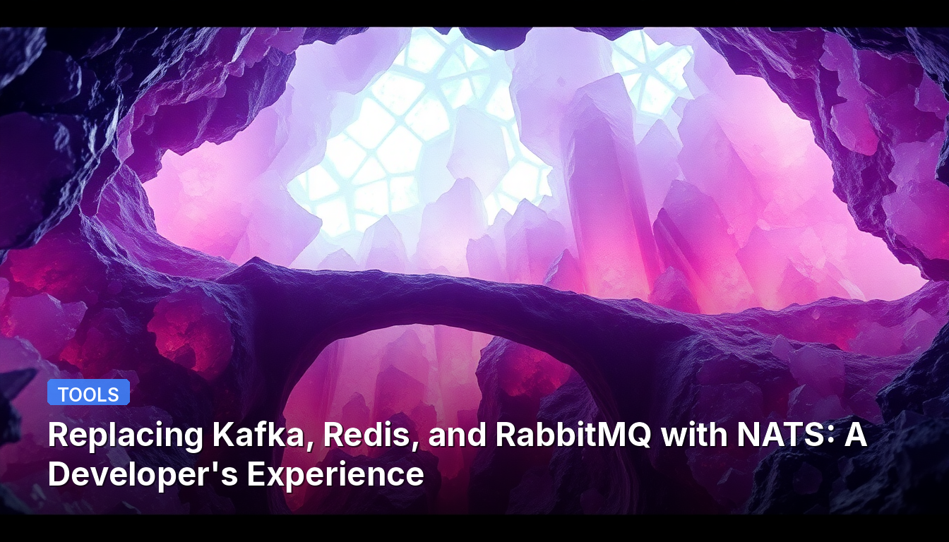 Kafka、Redis、RabbitMQをNATSに置き換える:開発者の実体験