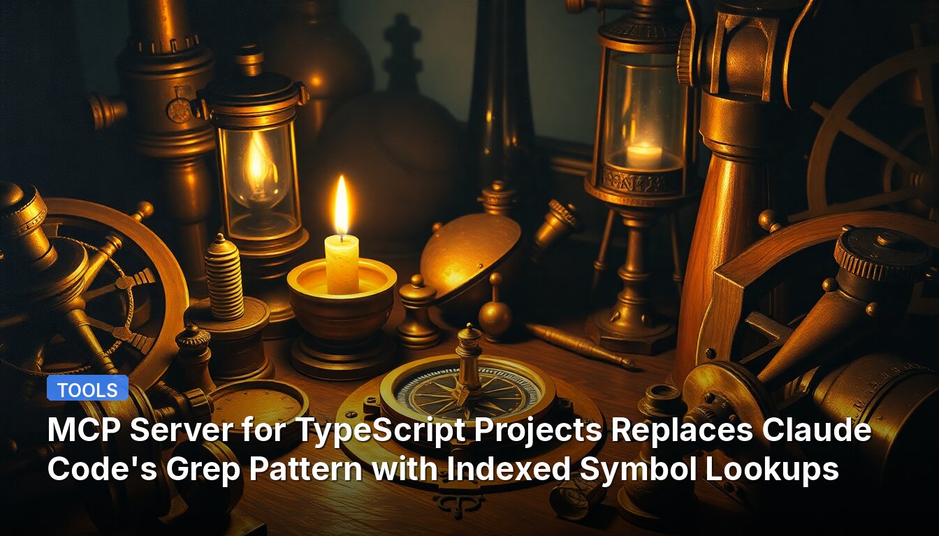 Servidor MCP para Proyectos TypeScript Reemplaza Patrones Grep de Claude Code con Búsquedas de Símbolos Indexados