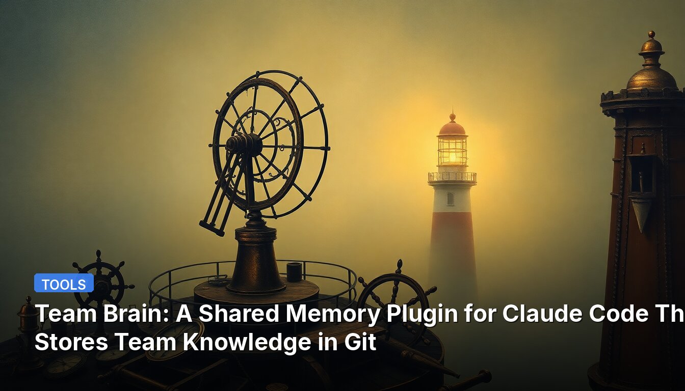 Team Brain: A Shared Memory Plugin for Claude Code That Stores Team Knowledge in Git
