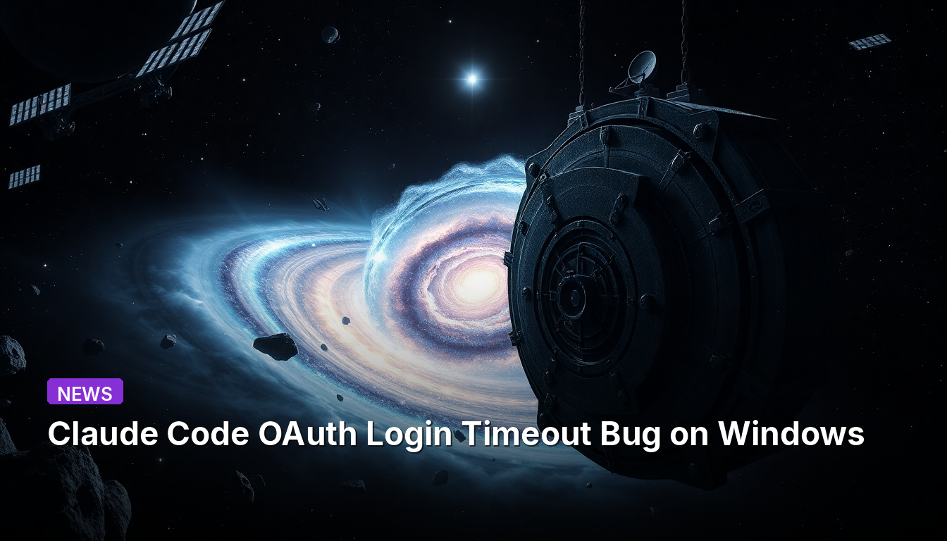 Windows에서 Claude Code OAuth 로그인 시간 초과 버그