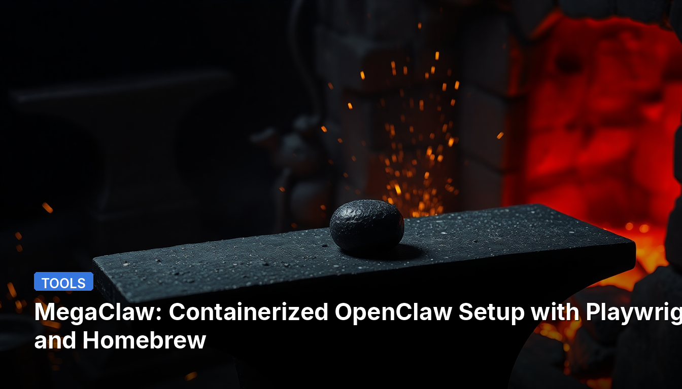 MegaClaw : Configuration OpenClaw en conteneur avec Playwright et Homebrew
