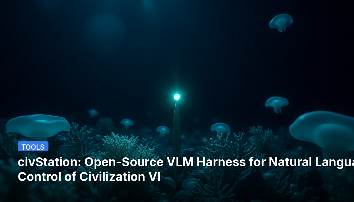 civStation : Harnais VLM Open-Source pour le Contrôle en Langage Naturel de Civilization VI